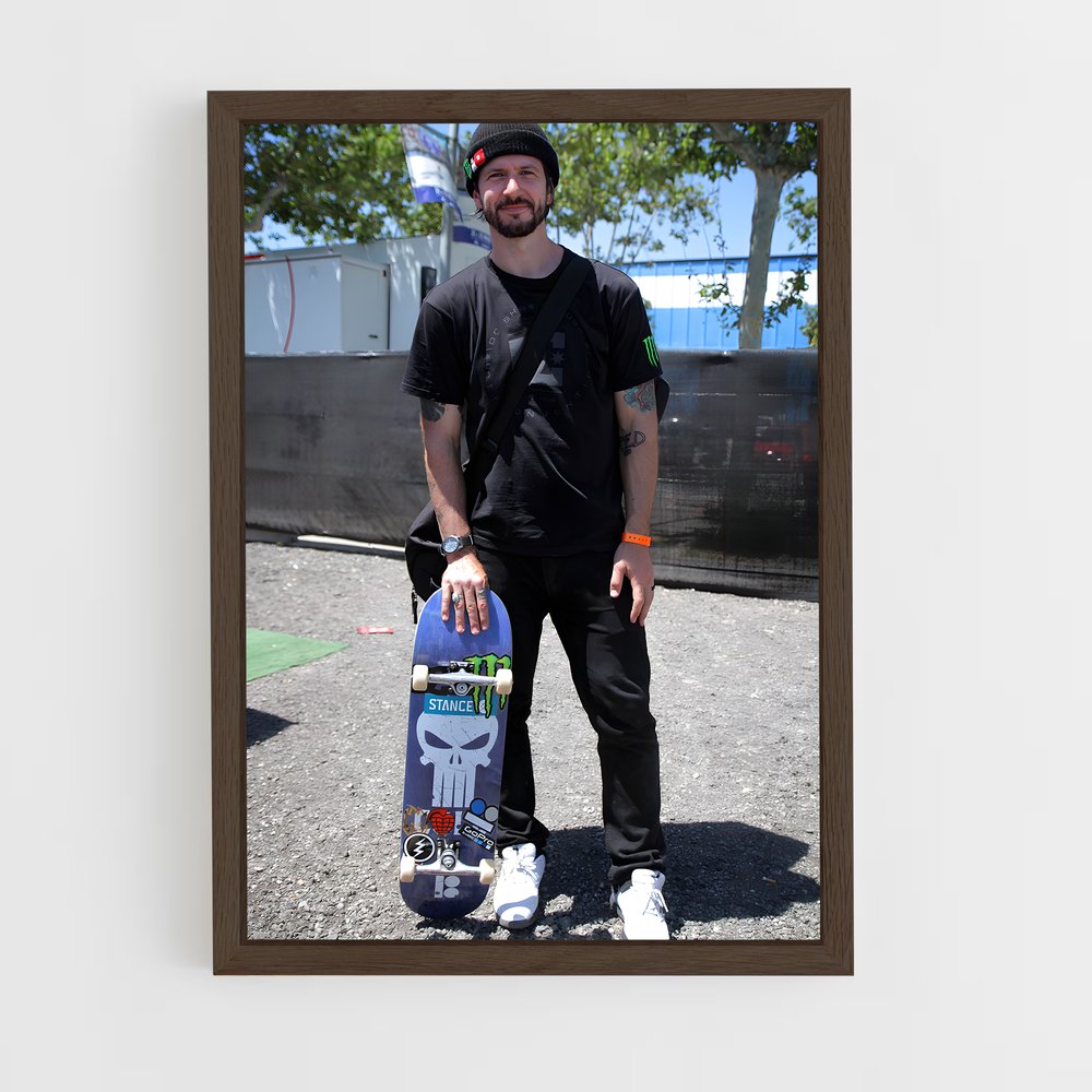 Poster Chris cole – affiche Skateboard (vue 5)
